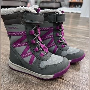 Merrell waterproof toddler snow boots